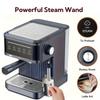 Italian Style Automatic Espresso Machine with Milk Frothing and High-Pressure Extraction