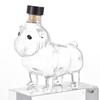 French Bulldog Whiskey Bottle Whiskey Organizer Decorative Alcohol Decanter For Restaurant Shelves Collectible Liquor Bottle