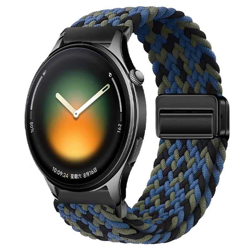 20mm 22mm Nylon Strap for Xiaomi Watch 5 S4 S3 S2 S1 Color 2/1 Sport Bracelet OPPO Watch S X2 3 Lite Realme Watch 5 S Wristband