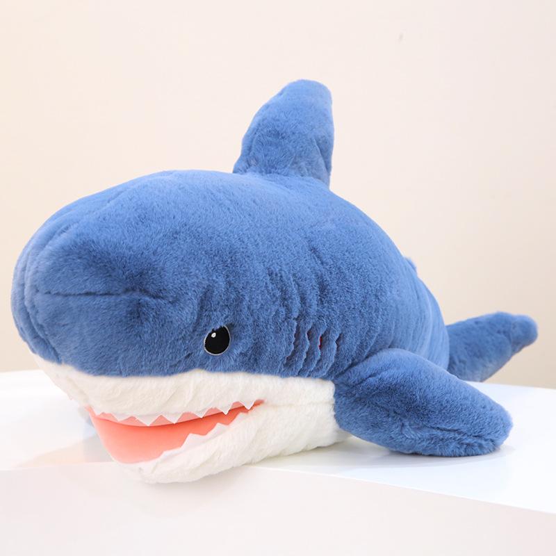 

Плюшевые детские игрушки Акула Милые куклы ПП хлопок Подходит для подарков Мягкий Shark,80cm/31.50in