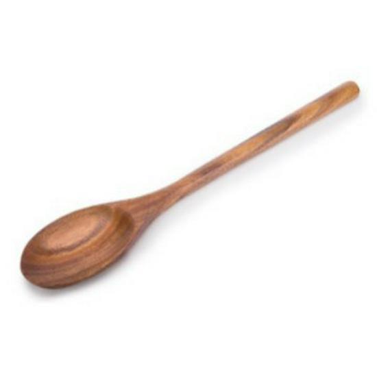 Teak 9-Piece Kitchen Set: Solid Wood Spatula, Spoon, Fork, Non-stick Pan, Acacia Wood Utensils, Long Handle Pot & Vegetable Spatula