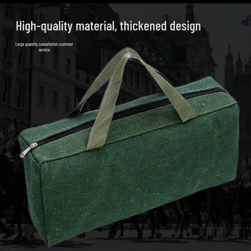 Werkzeugtasche aus Canvas mit großer Kapazität für Schraubendreher & Reparaturwerkzeuge