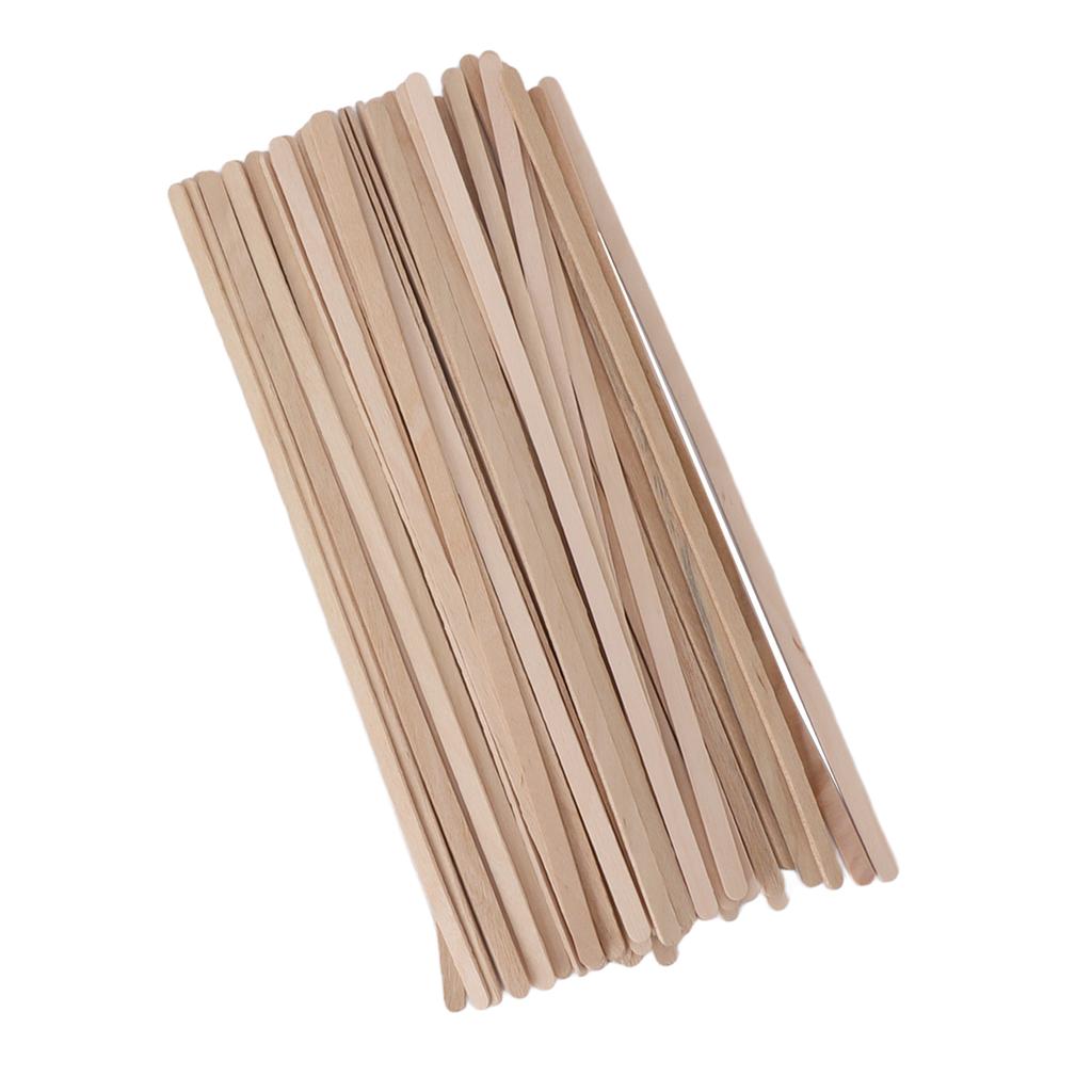 500Pcs Coffee Stirrers 7.5in Birchwood Biodegradable Eco Friendly Convenient Wooden Stir Sticks for