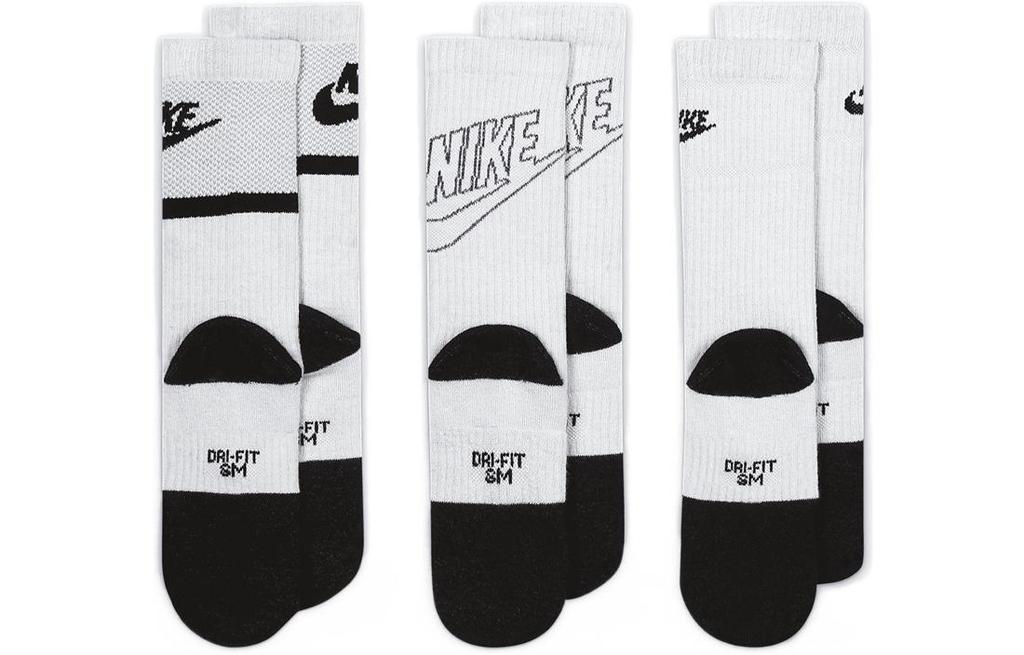 Nike Kids Socks 3 Pack White Kids' DA2401-905
