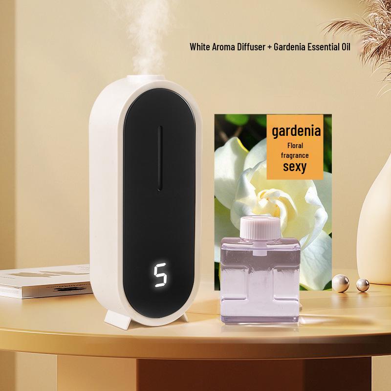 USB Wall-Mounted Automatic Aroma Diffuser with Ambient Light and Timer for Home, Hotel, and Commercial Use