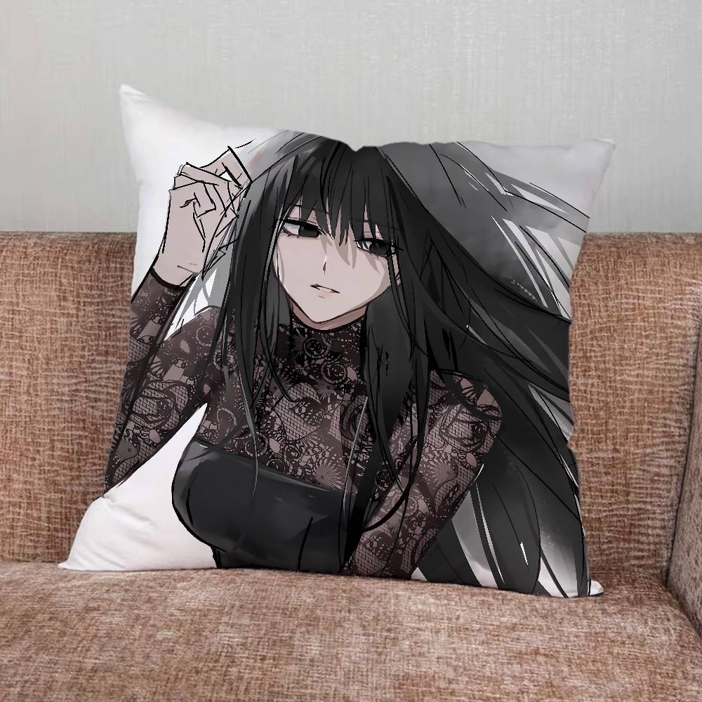 OOsaragi Sakamoto Comics Days Pillow Case Pillowcase Home Sofa Cushions Car Cushions Pillowcover Office Pillowshell Pillow