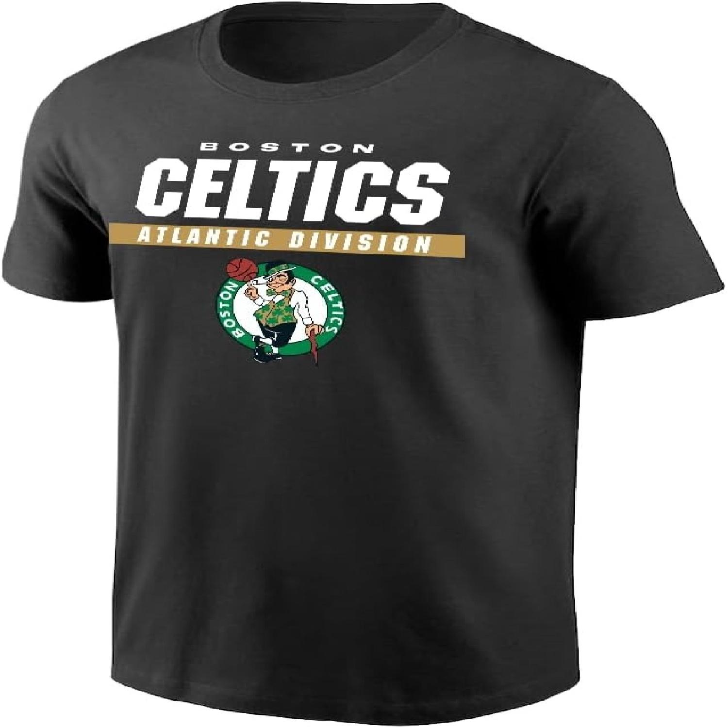 Philcos NBA Boston Celtics Atlantic Division Black T-Shirt S