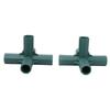 8PCS Plant Support Joint 5 Way Garden Stake Joint Plastic Plant Stake Connector for Greenhouse