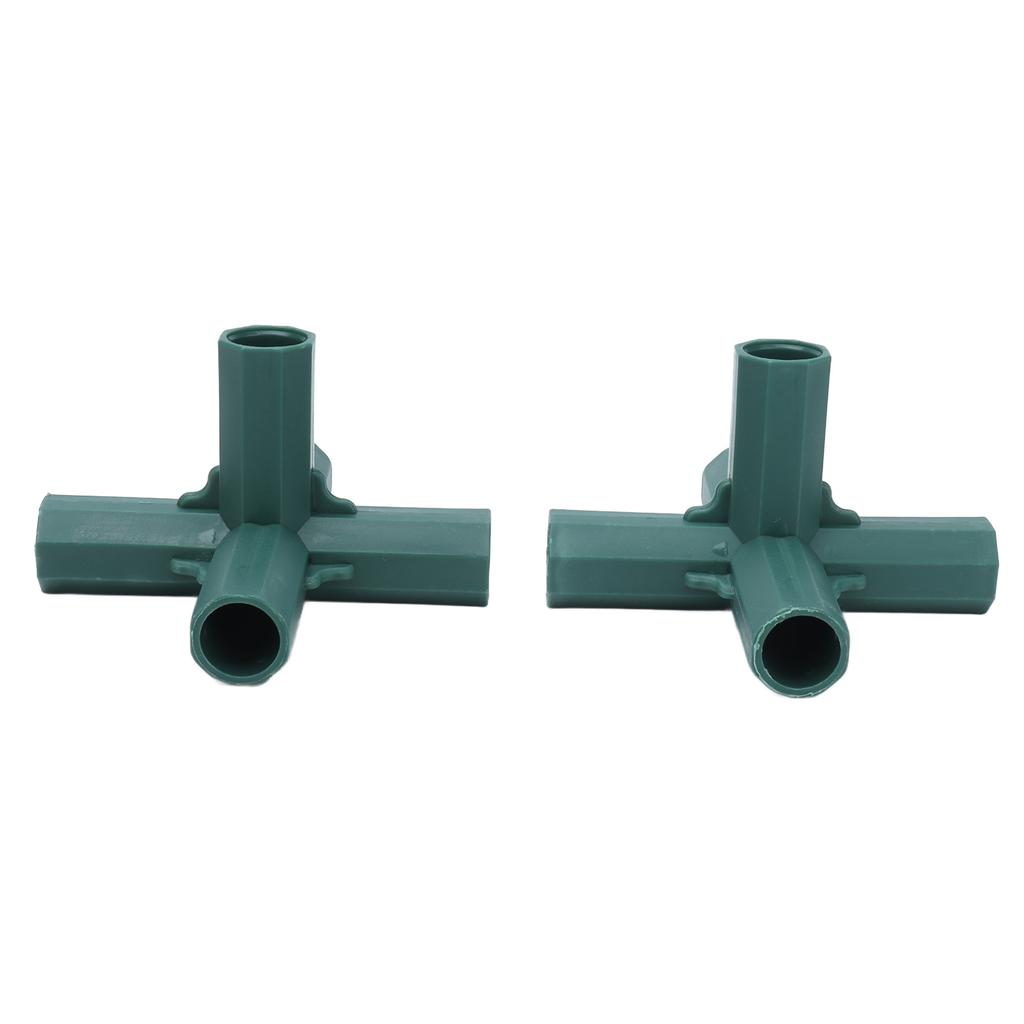 8PCS Plant Support Joint 5 Way Garden Stake Joint Plastic Plant Stake Connector for Greenhouse