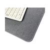 Extra Large Thick Cotton Linen Mouse Pad – Solid Color Desk Mat for Office & Computer Use