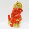 Keramik Ganesha Idol Ganesha Idol für Armaturenbrett Kleines Ganesha Murti Ganpati Idol für Heimdeko Puja Lord Ganesh Statue