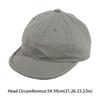 Sunscreen Short Brim Baseball Cap Solid Color Peaked Cap Fashion Sun Hat  Sports