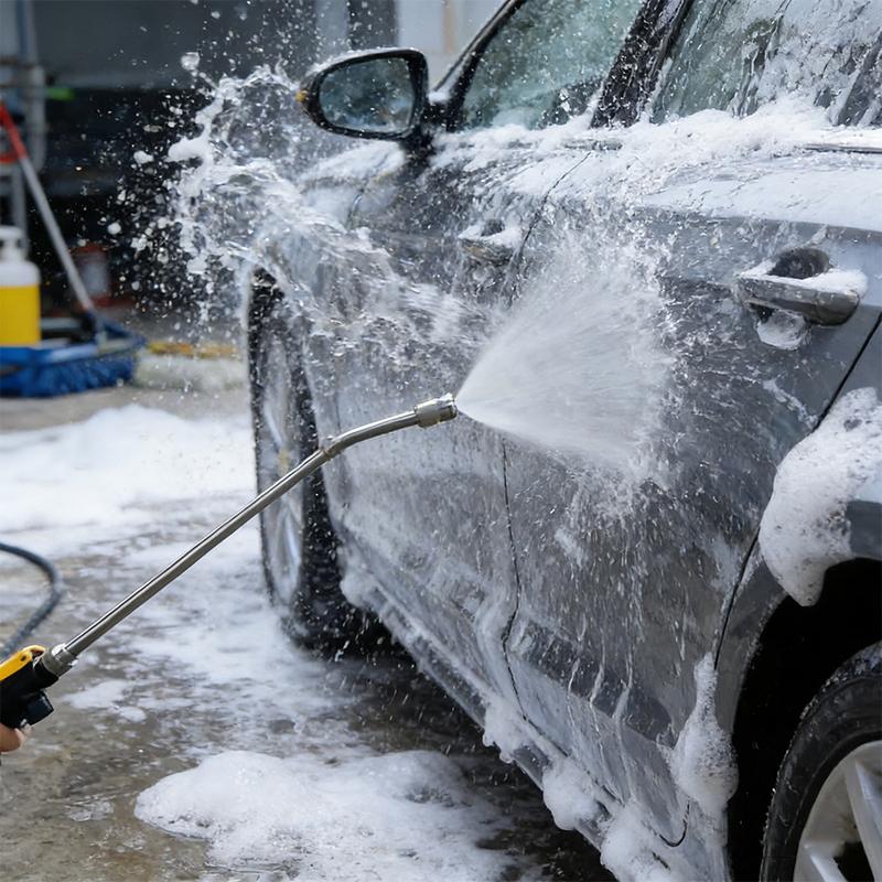 72cm Stainless Steel Sprayer Wand - Adjustable Mist/Straight Spray for Garden, Car Wash & Agriculture