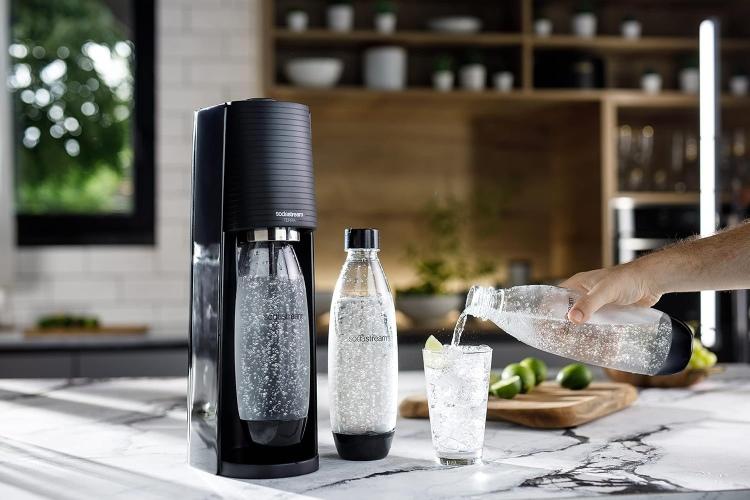 SodaStream Terra Black + 2 bottles (1012812310) Sparkling water maker, Black