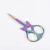 Stainless Steel Eyebrow Scissors Guitar Shaped Scissors Cosmetic Tools Home Made Hand Scissors