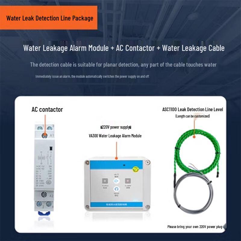 ShuangZhuo Water Leak Detector with Automatic Shut-off Valve