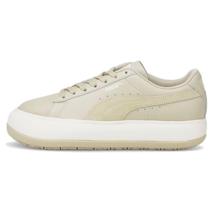 Puma Suede Mayu Tonal Casual Low-Top Sneakers Women sneakers Khaki 384870-02