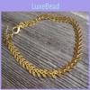 Bohemian Arrow Sequin Snake Bone Anklet For Women Geometric Style Beach Foot Jewelry