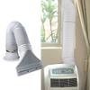 Portable AC Window Hose Kit Portable AC Unit Ducting Exhaust Kit Extension Ventilation Replacement Adapter For Bedroom Study