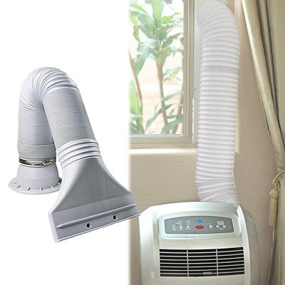Portable AC Window Hose Kit Portable AC Unit Ducting Exhaust Kit Extension Ventilation Replacement Adapter For Bedroom Study