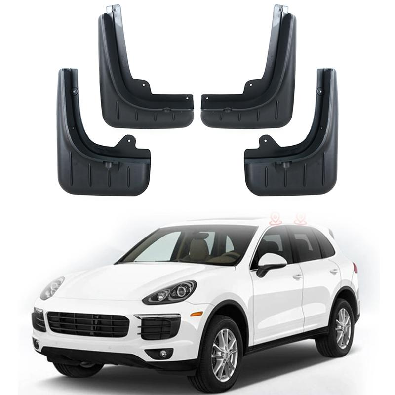 4pcs For Porsche Cayenne 957 958 2006-2010 2011-2017 2018-2025 Mud Flaps  Automobile Fender Mudguard Car Accessories