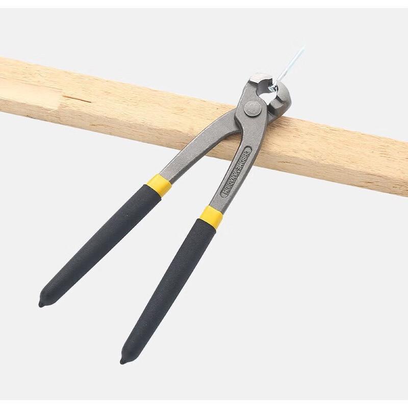 Industrial Grade 10-inch Wire Tying and Nail Pulling Pliers CN plug (adapter included)