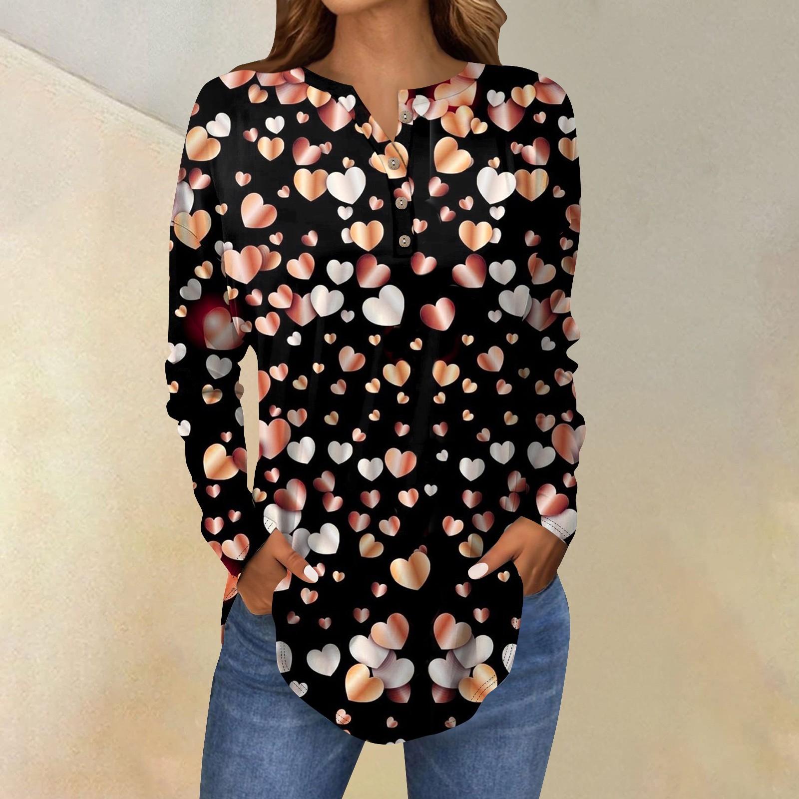 

Футболки для женщин, осенние повседневные рубашки с длинным рукавом на пуговицах, толстовка с винтажным принтом, топ, пуловер XXL хаки