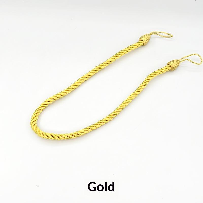 Handmad Curtain Woven Tiebacks Ins Style Easy To Use Curtains Binding Rope Light Luxury Curtains Tied Strap Home Decor