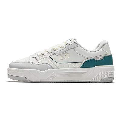 C37 Serie Weiche Sohle Bequeme Lässige Einfache Verschleißfeste Erhöhte Höhe Low-Top Skate Schuhe Herren Sneaker Weiß Grau Grün 112538022-4