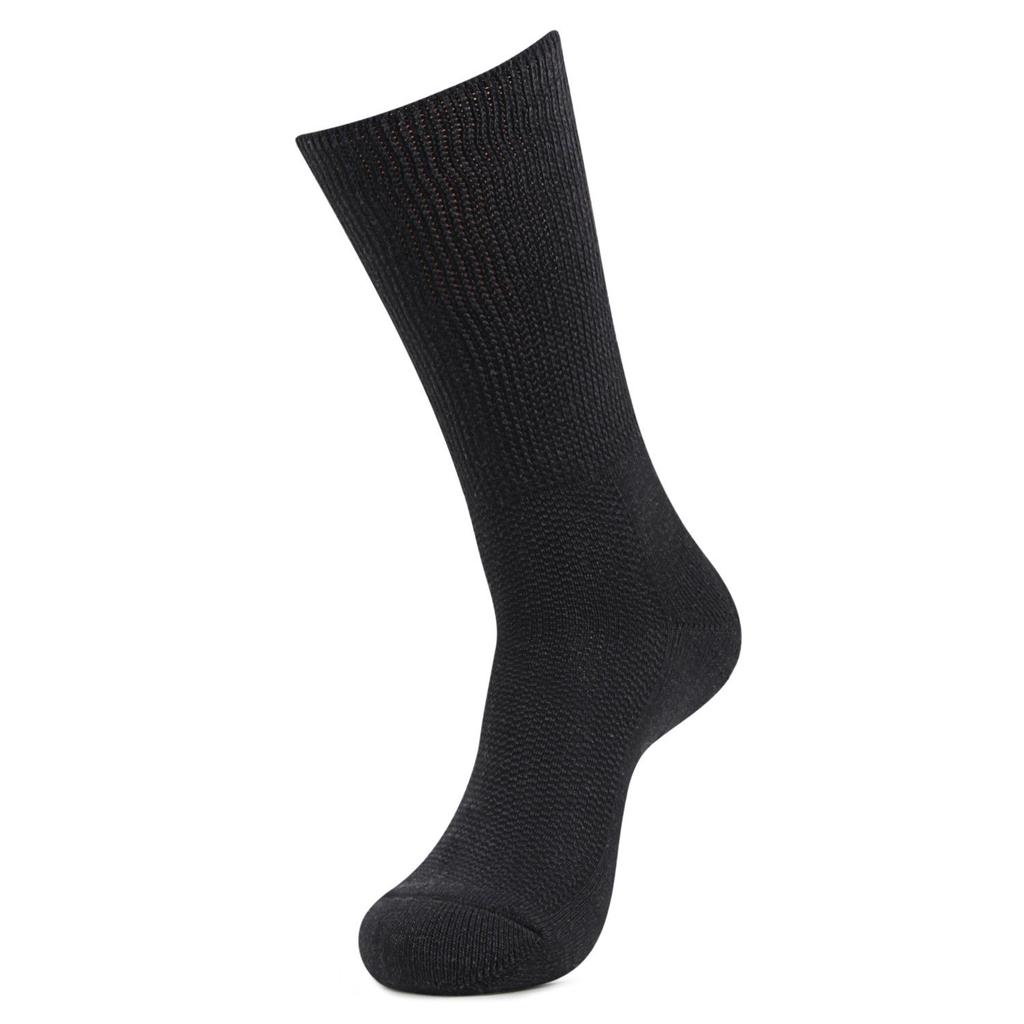 Bonjour Men's Diabetic Socks -Black, Free Size