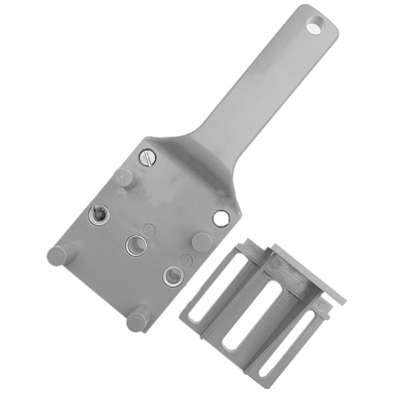 New Woodworking Straight Hole Drilling Locator Handheld Furniture Wood Tenon Wooden Board Connection Positioning Drilling Tool