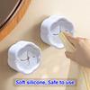 SW 5/3PCS Non Punching Towel Storage Clip Gloves Dishcloth Rack Kitchen Bathroom Self-adhesive Hook Hole Clips Wall Hanging Plug