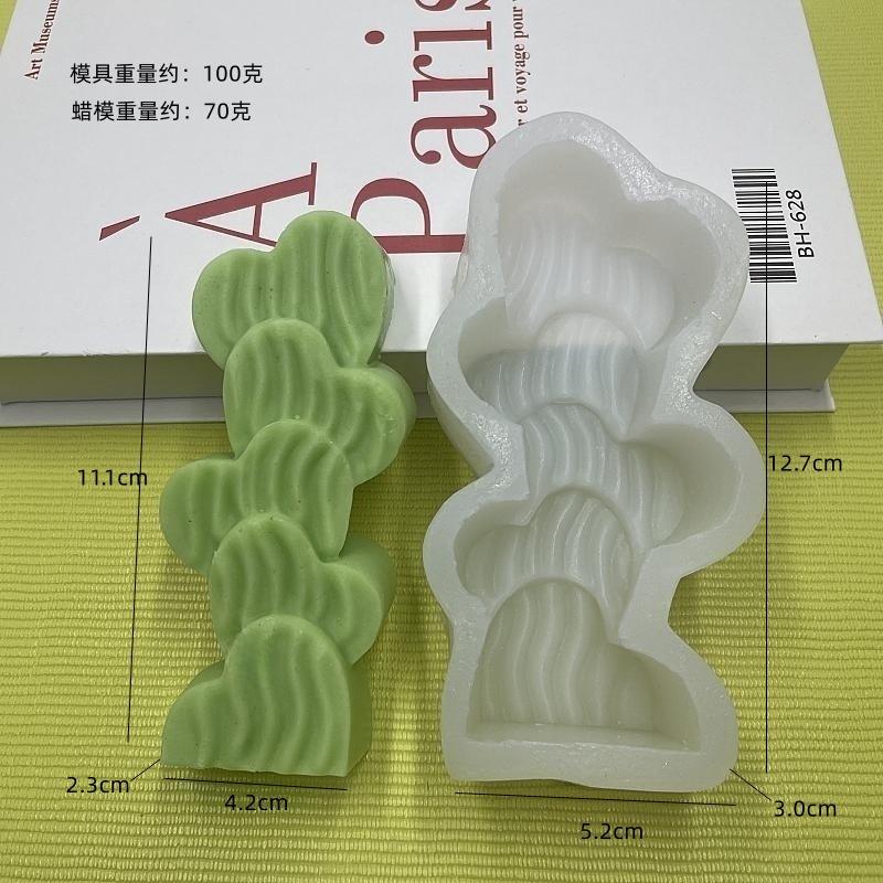 Silicone Candle Mold DIY Candle Making Soap Resin Mold Gifts Craft Home Decor Moldes Silicona Para Manualidades