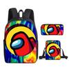 Among Us Middle School Student School Bag Cartoon School Bag Children's Backpack Backpack Satchel Moving