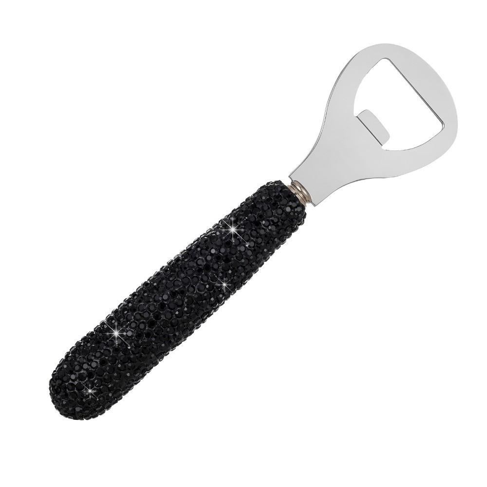 Creative Bling Beer Bottle Opener Rhinestone Non-Slip Manual Bottle Opener Reusable Labor Saving Beer Bottle Opening Tool