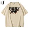 Fingercroxx Men's Cotton Graphic T-Shirt