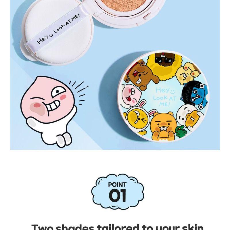 esfolio - Look At Me Soothing Sun Cushion KAKAO FRIENDS Edition - 2 Colors