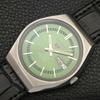 SEIKO 5 AUTOMATIC JAPAN VINTAGE 6319A MENS GREEN COLOR DIAL WATCH a702515-1