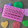 Chocolate Baking Accessory Creative Fashion Baking Handmade Molds Brick Pattern Cake DIY Printing Cutting Die Fondant Cutter