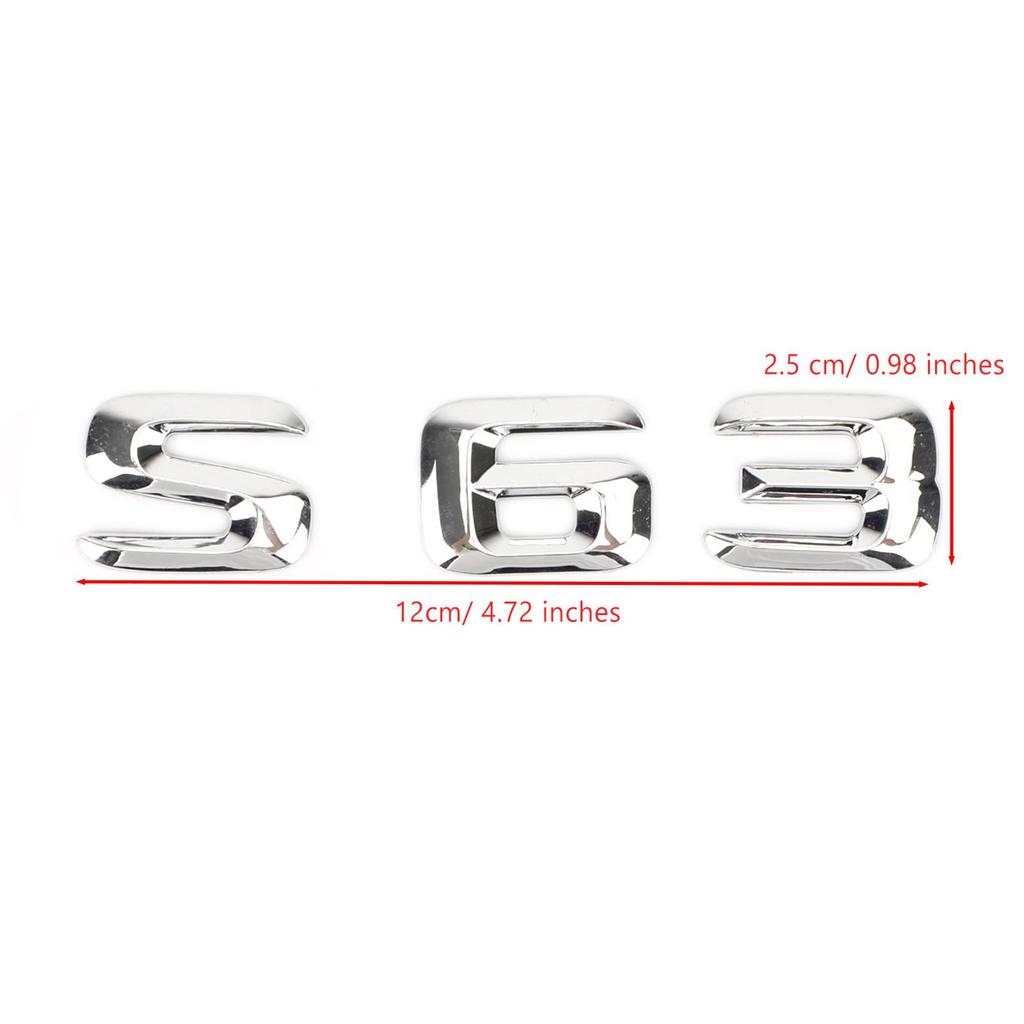 Heckklappenemblem Plakette Namensschild Aufkleber Buchstaben C350 E200 E320 E350 E500 S500 S600 S63 Passend für Mercedes Benz 2014-2015