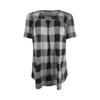Fashion Plus Size Women's Casual Loose Short-sleeved Round Neck Printed T-shirt