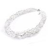 Les Trésors De Lily [I2762] - Designer Long Necklace 'Sissi' Crystal White