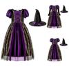 Kids Halloween Witch Costume Set for Role Play