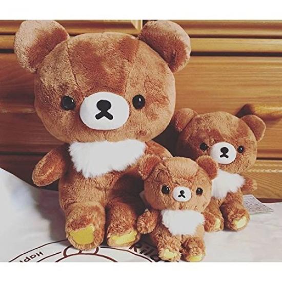 Rilakkuma Chairoikoguma Plush Toy MR47301