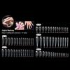 Professional Nail Double Forms ABS Crystal Tip For Quick Length Extension Durability At Home Salon Manicure Nail Mold