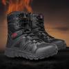 Large Size High-top Military Boots Breathable Tactical Boots Outdoor Wear-resistant Combat Boots Special Forces Hiking Training Boots
