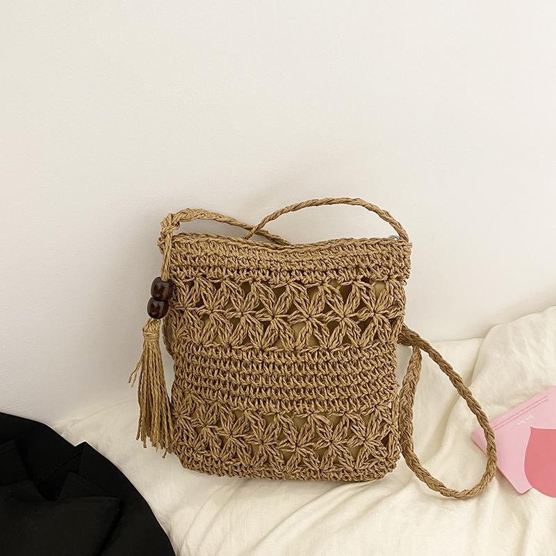 

Летняя полая соломенная сумка женская большая вместительная сумка через плечо плетеная сумка туристическая пляжная сумка сумка для покупок летняя новинка
