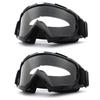 Riding Goggles Men's and Women's Motorcycle Off Road Goggles Bright Black Windproof Outdoor Glasses