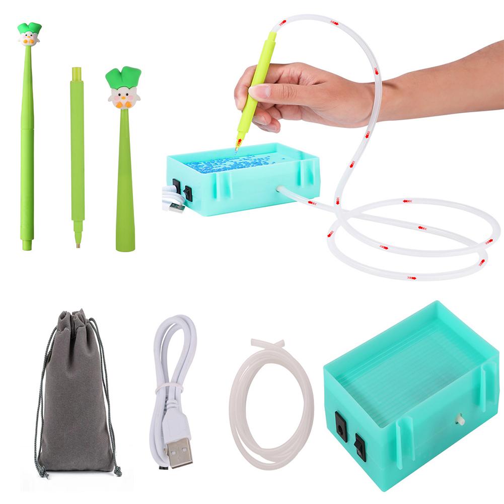 Electric Diamond Suction Tool Portable Vacuum Diamond Art Tools USB Powered Suction Device Diamond Painting Pen Kit Accessories