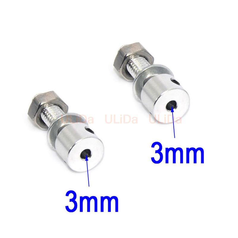 Aluminum Prop Screw Spinner Propeller 4.0 / 3.17 / 3.0mm Shaft Motor Propeller Adapter Use Spinn for RC Plane Airplane Part